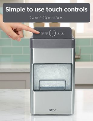 Image showing  The Nugget Countertop Ice Maker, Makes 33 lb. in 24 Hours, Nugget Shaped in 2 Sizes