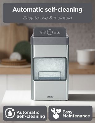 Image showing  The Nugget Countertop Ice Maker, Makes 33 lb. in 24 Hours, Nugget Shaped in 2 Sizes