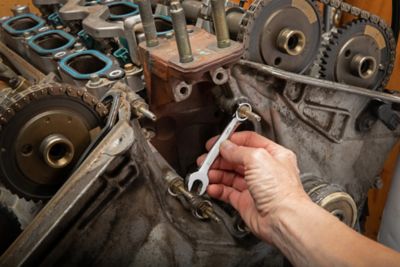 Image showing  3/8 in. 12 pt. Stubby Combination Wrench