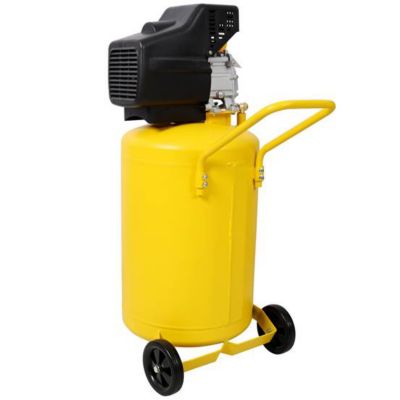 Image showing  21-Gal Portable Air Compressor 110 V/60 Hz, 2.5 hp, Max 115 PSI, Yellow