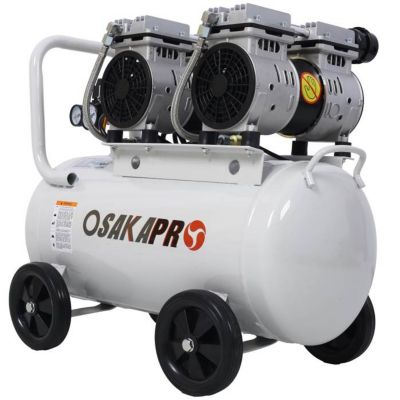 Image showing  2.5 hp Silent Portable Air Compressor 13 gal., Light Gray