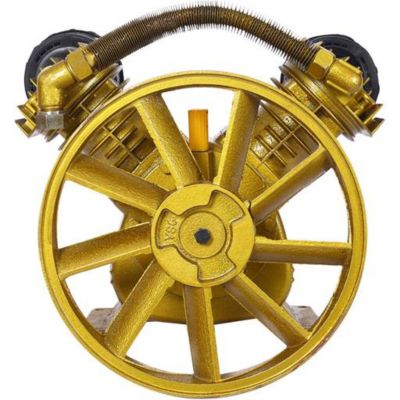 Image showing  5.5HP V-Type Dual-Cylinder Air Compressor Pump Head 21CFM, 115 PSI