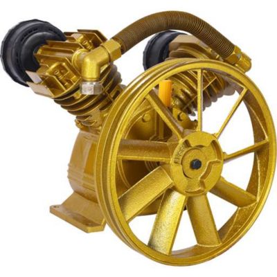 Image showing  5.5HP V-Type Dual-Cylinder Air Compressor Pump Head 21CFM, 115 PSI