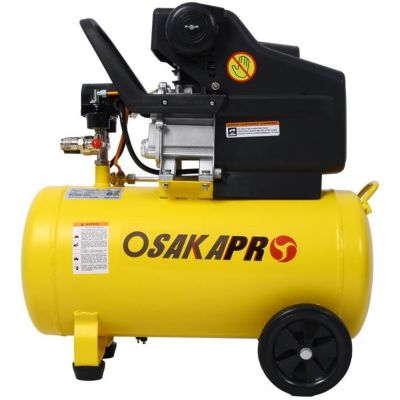 Osakapro 3.5 hp Portable 10 gal. Oil-Lubricated Ultra Quiet Air Compressor Tank