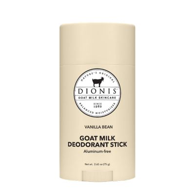 Dionis Goat Milk Skincare Goat Milk Deodorant Stick Aluminum Free Vanilla Bean