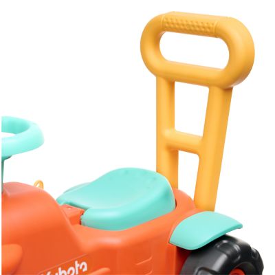 Image showing  Kubota Push Ride-on Tractor with Walking Aids for Toddlers 1-3 years