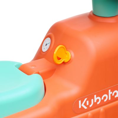 Image showing  Kubota Push Ride-on Tractor with Walking Aids for Toddlers 1-3 years