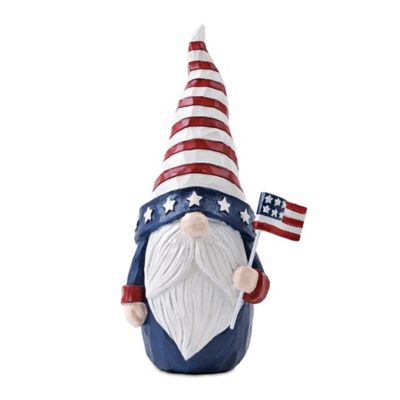 Image showing  Americana Gnome Figurine, Set of 2