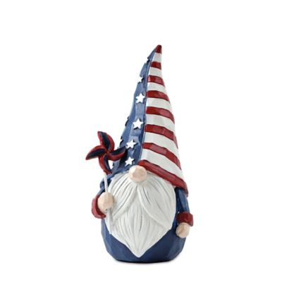 Image showing  Americana Gnome Figurine, Set of 2