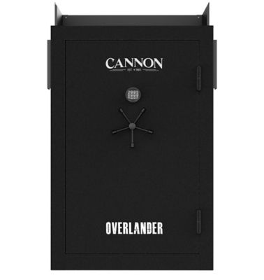 Cannon Overlander 64-Gun, 33.3 cu. ft. 60 Min. Fireproof Gun Safe with Electronic Lock, Black