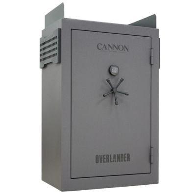 Cannon Overlander 64-Gun, 33.3 cu. ft. 60-Minute Fireproof Gun Safe with Electronic Lock, Graphite