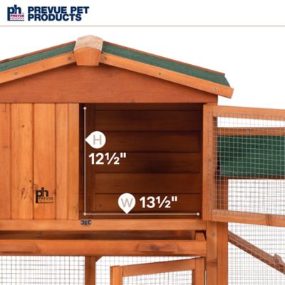 Image showing  Rabbit Hutch with Double-Run