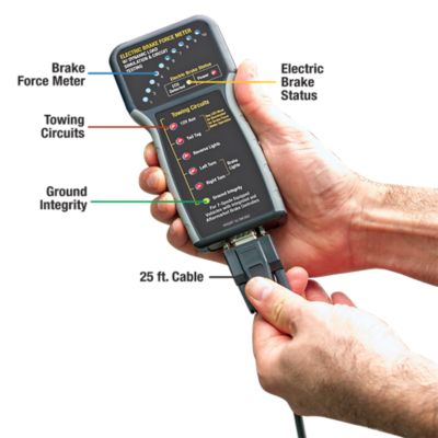 Image showing  Electric Brake Force Meter (3rd Gen) with Dynamic Load Simulation and Circuit Testing