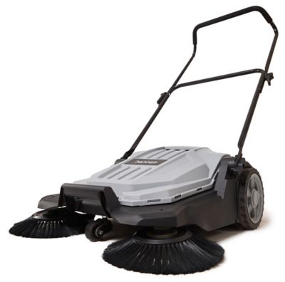 Dapper Supply Walk-Behind Outdoor Hand Push Floor Sweeper
