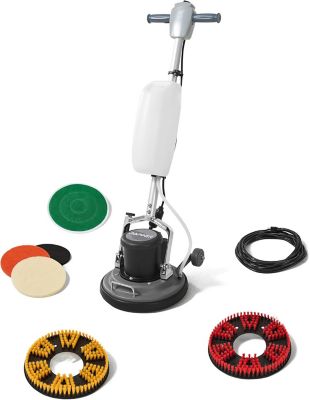 Dapper Supply 13 in. Heavy-duty Multi-Functional Floor Buffer Polisher Machine