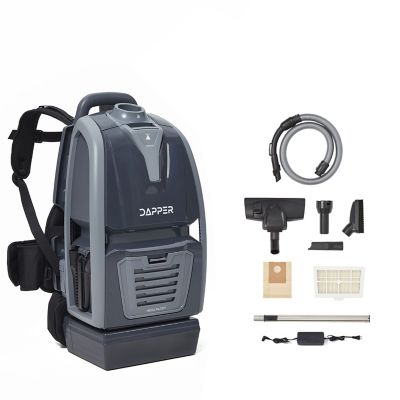 Dapper Supply 1 gal. Backpack Vacuum Battery Powered