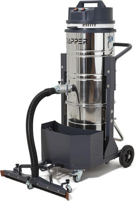 Dapper Supply 26.5 gal. Heavy-Duty Industrial Wet/Dry Vacuum