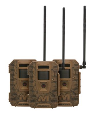 Muddy Mitigator 3.0 Cellular Trail Cam, 3 pk.