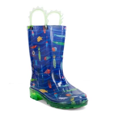 Western Chief Fish On Lighted Rain Boot