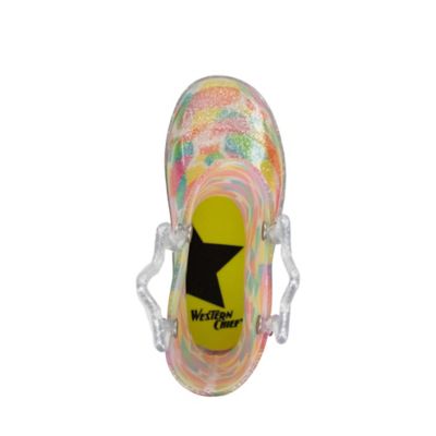 Image showing  Star Kaleidoscope Lighted Rain Boot