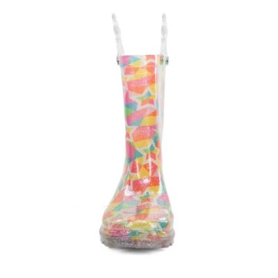 Image showing  Star Kaleidoscope Lighted Rain Boot