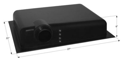 Icon Holding Tank, HT107-SD, 27x21x6, 9 gal.