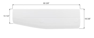Icon Panel, Door, Valance, RH, Winnebago, 151832-01