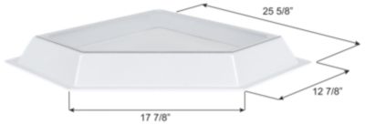 Icon Skylight Inner Dome, for NSL2412