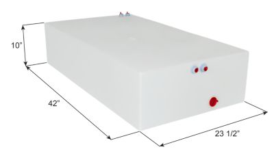 Icon Fresh Water Tank, WT3618, 42x23 1/2x10, 40 Gal., 0242420