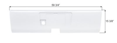 Icon Bumper, Rear, Winnebago, 157727-01