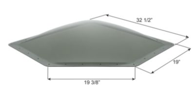 Icon Skylight, NSL2816S, Smoke