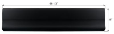 Icon Panel, Valance, Front, LH, 130645-02