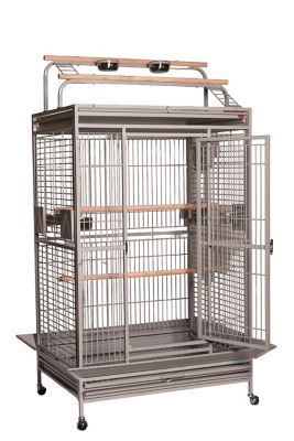 A&E Cage HQ Play Top Cage, XL, Platinum