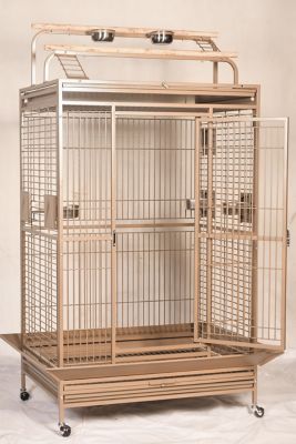 A&E Cage HQ Play Top Cage, XL, Sandstone