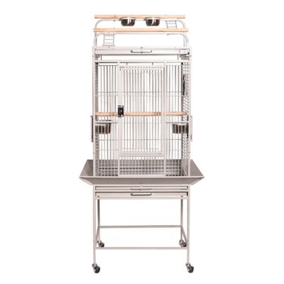 A&E Cage HQ Play Top Cage, Small, Platinum