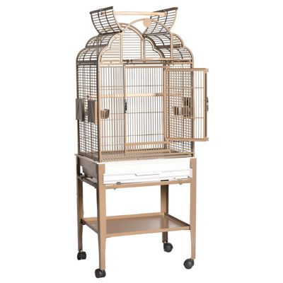 A&E Cage HQ Open Elegant Top Cage, Small, Sandstone