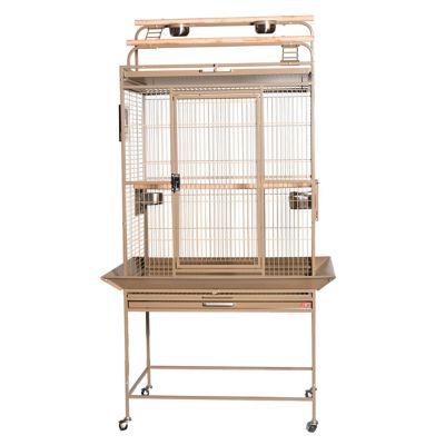A&E Cage HQ Play Top Cage, Medium, Sandstone