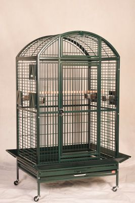 A&E Cage HQ Dome Top Cage - Large, Green