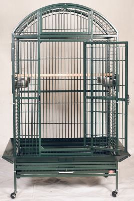 Image showing  HQ Dome Top Cage - Large, Green