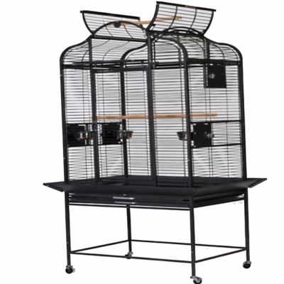 A&E Cage HQ Majestic Series Parrot Cage, M, Black