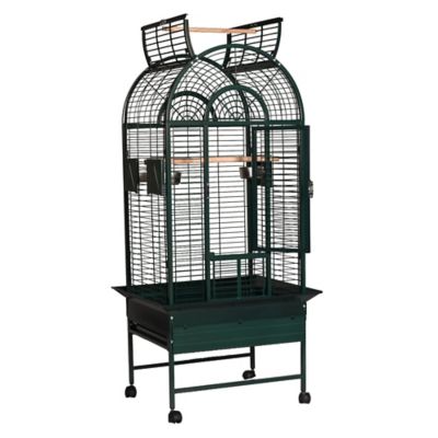 Image showing  HQ Open Top Cage, Small, Green