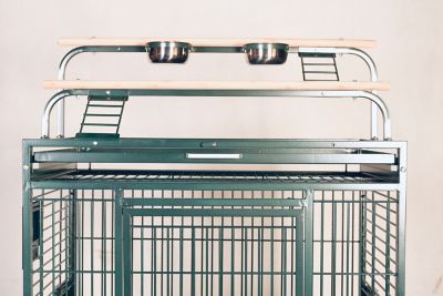Image showing  HQ Play Top Cage, Extra Large, Green