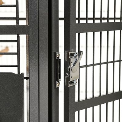 Image showing  HQ Open Elegant Top Cage, Platinum, Small