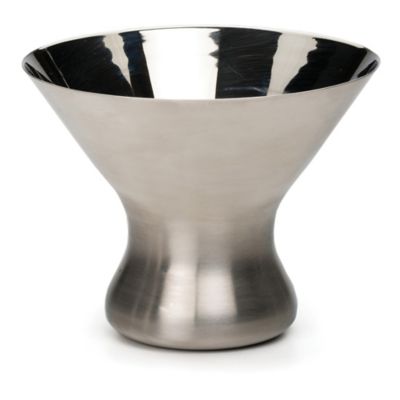 Image showing  Endurance Stainless Steel Martini Glass Stemless