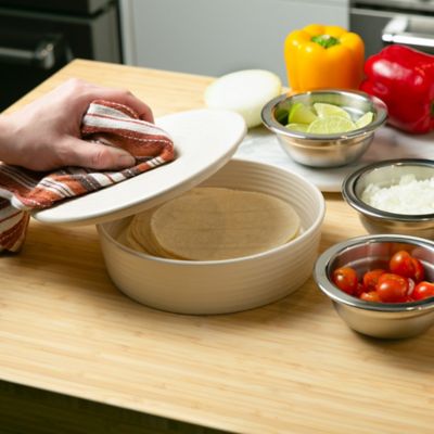 Image showing  Stoneware Tortilla Warmer
