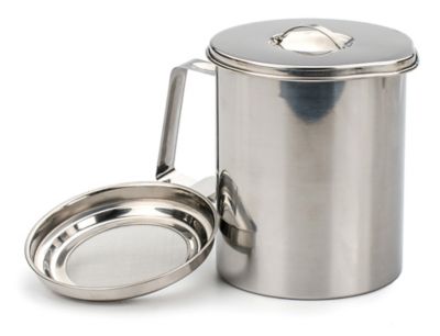Image showing  Endurance Stainless Steel Fryer's Friend Grease Keeper