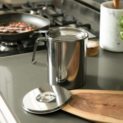 Image showing  Endurance Stainless Steel Fryer's Friend Grease Keeper