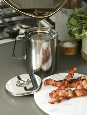 Image showing  Endurance Stainless Steel Fryer's Friend Grease Keeper