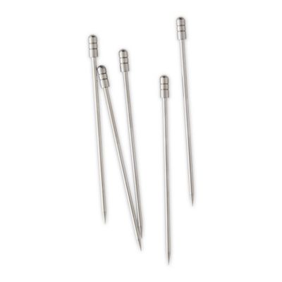 Image showing  Endurance Stainless Steel Reusuable Cocktail Picks, Set of 16