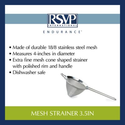 Image showing  Endurance Conical Mesh Strainer, Stainless Steel